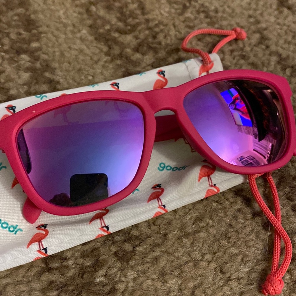 Pink Goodr Sunglasses